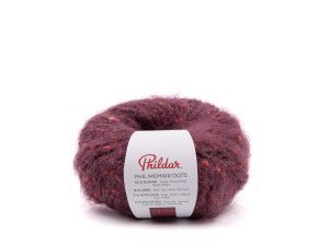 Phildar Phil Mohair Dots kleur 2445 Bois De Violette