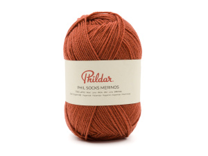 Phildar Phil Socks Merinos kleur 2186 Terre Battue
