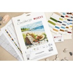 Borduurpakket Echo of Summer – zee en strand – Luca-S