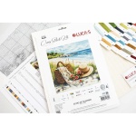 Borduurpakket Echo of Summer – zee en strand – Luca-S