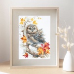 Borduurpakket First Autumn – uil – Magic Needle