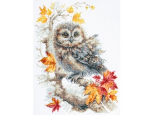 Borduurpakket First Autumn – uil – Magic Needle