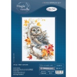 Borduurpakket First Autumn – uil – Magic Needle