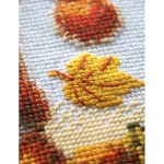 Borduurpakket Harvest Gnome – Aine, kruissteek 20 x 20 cm
