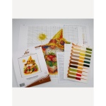 Borduurpakket Sunshine Gnome – Aine, kruissteek 20 x 20 cm