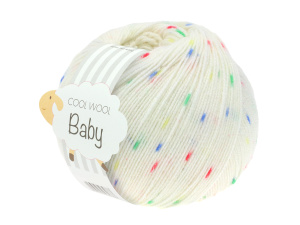Lana Grossa Cool Wool Baby Print Punto kleur 0351