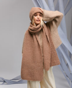 Lana Grossa Easy No. 3 – Model 21 – Sjaal van Brigitte No. 2