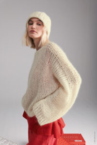 Lana Grossa Easy No. 3 – Model 22 – Pullover van Mohair di Gio