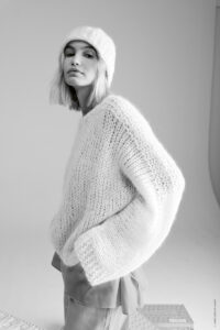 Lana Grossa Easy No. 3 – Model 22 – Pullover van Mohair di Gio