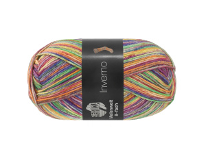 Lana Grossa Meilenweit 150 Inverno kleur 9988 8-fach