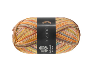 Lana Grossa Meilenweit 150 Inverno kleur 9988 8-fach